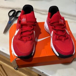 Nike Kids Red and Black Sneakers